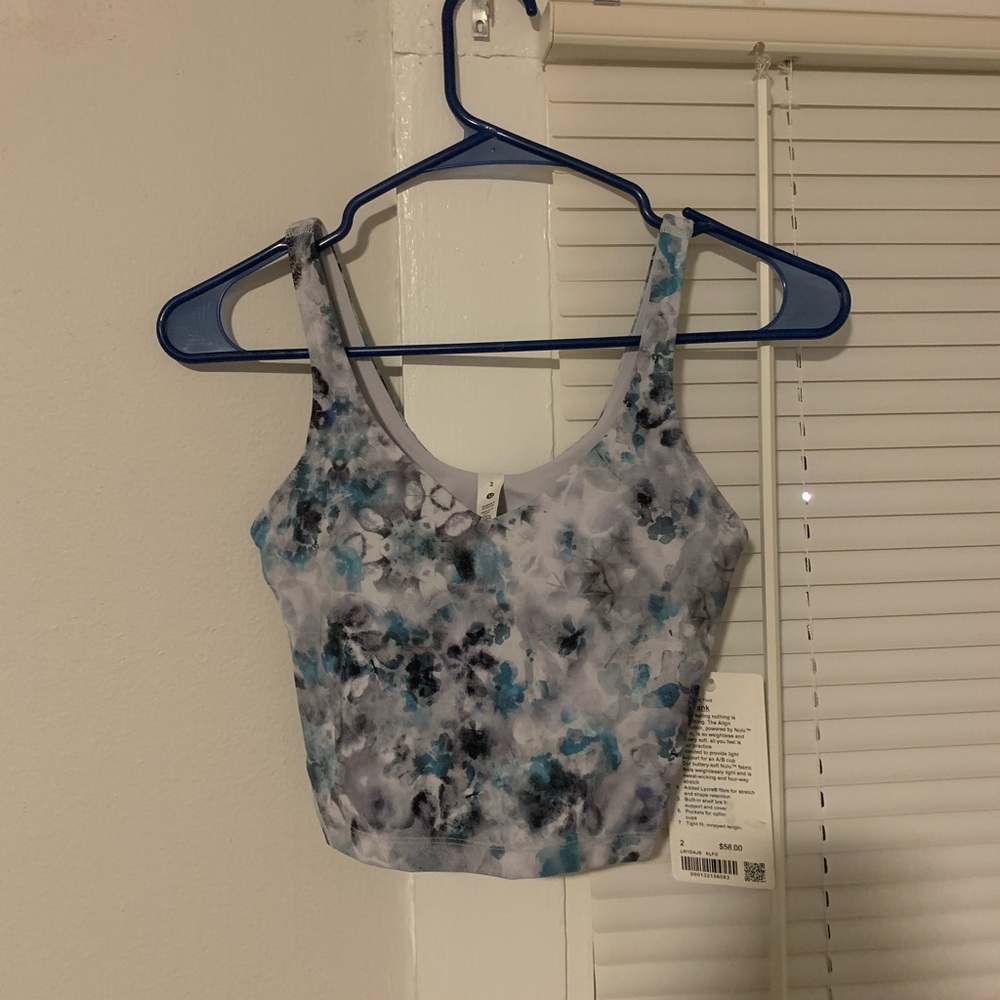 BNWT Lululemon align tank Size 2